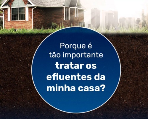 Porque é tão importante tratar os Efluentes da minha casa?